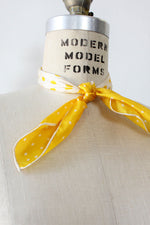 Dotty Silk Scarf