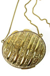 Lucky egg brass bag