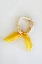 Dotty Silk Scarf