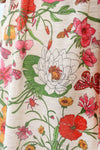 Poppy Dragonfly Print Maxi Dress M
