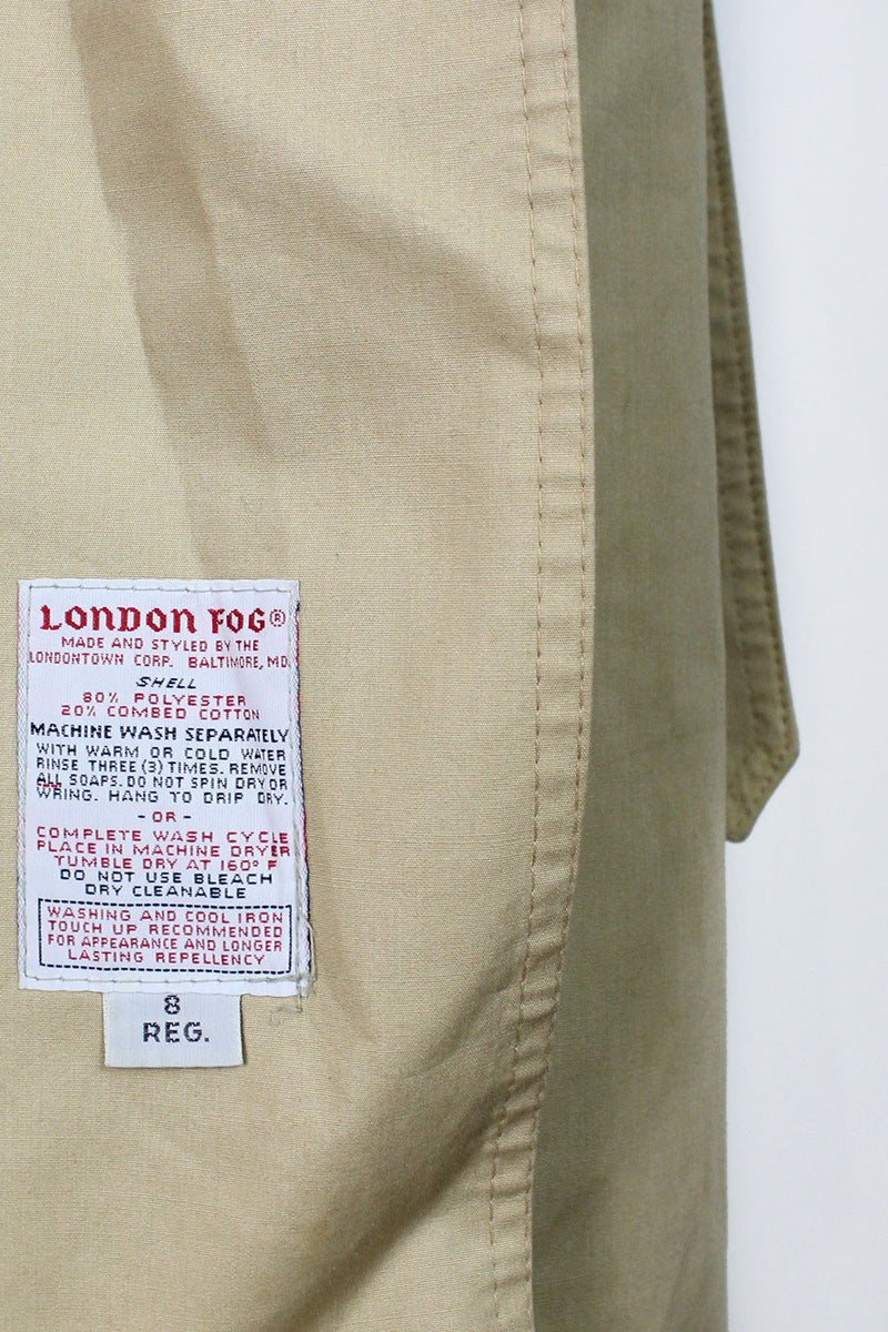 London Fog Khaki Trench M