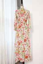 Poppy Dragonfly Print Maxi Dress M