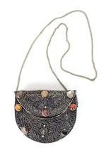 Crescent metal bag