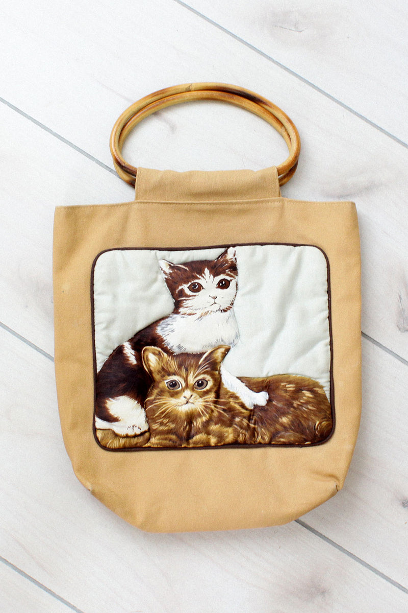 Canvas Cat Bag