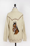 70s Horse Cardigan