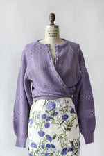 Wisteria Pointelle Cardigan L