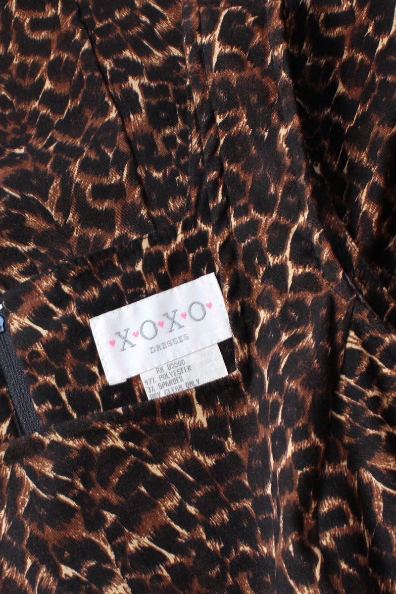 XOXO Leopard Bodycon S/M