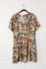 Watercolor Floral Romper M/L