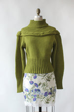 Chateau Cable Knit Sweater M