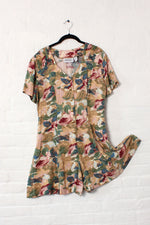 Watercolor Floral Romper M/L