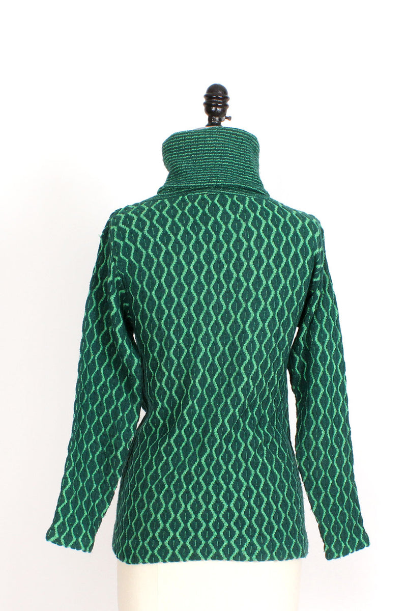 Diamond Knit Turtleneck M