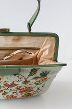 Foliage Needlepoint Purse