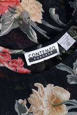 Angelina Floral Sheer Dress S