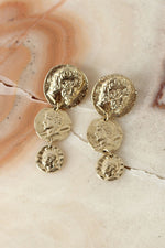 Greco-Roman Coin Earrings
