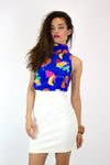 Juicy Fruit Silk Blouse S