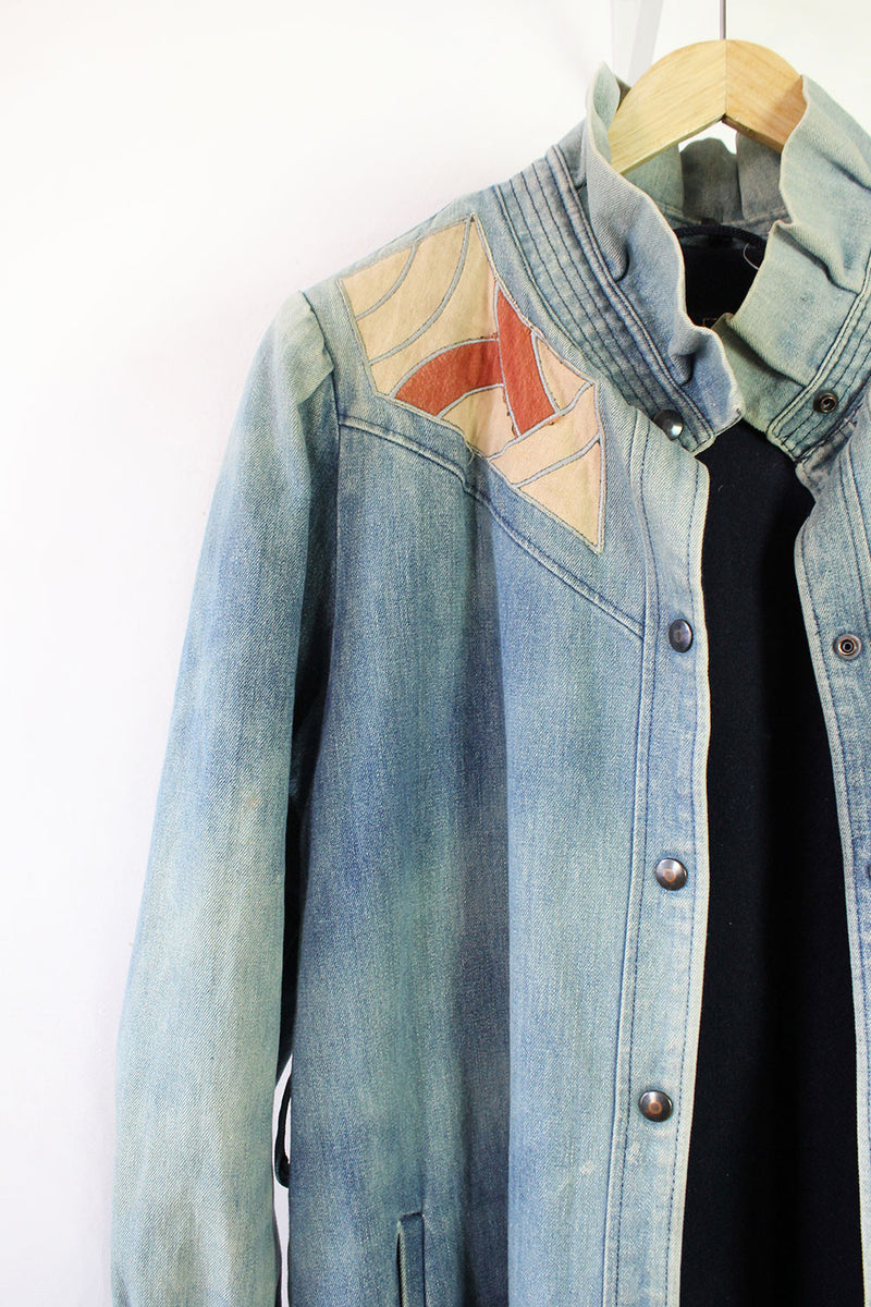 Denim Patchwork Duster M/L