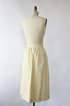 Evan Picone Ivory Wool Skirt S