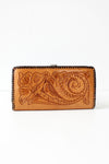 Tooled Leather 70s Wallet