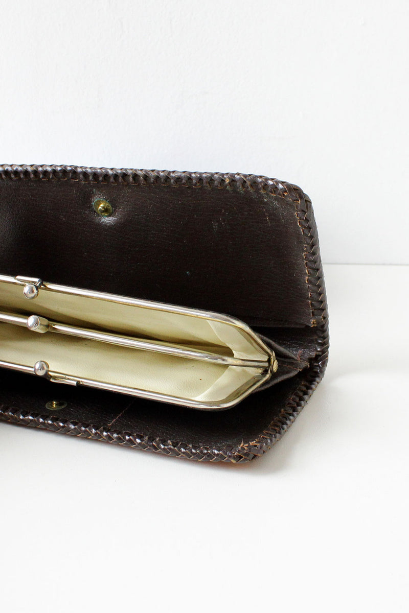 Tooled Leather 70s Wallet