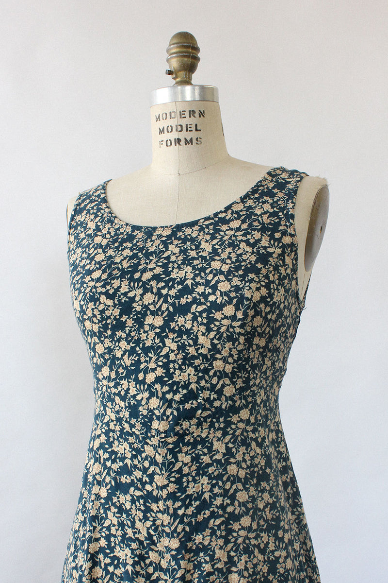 Jazzy Ditsy Floral Dress S/M