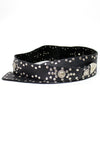 Wrapped studded belt