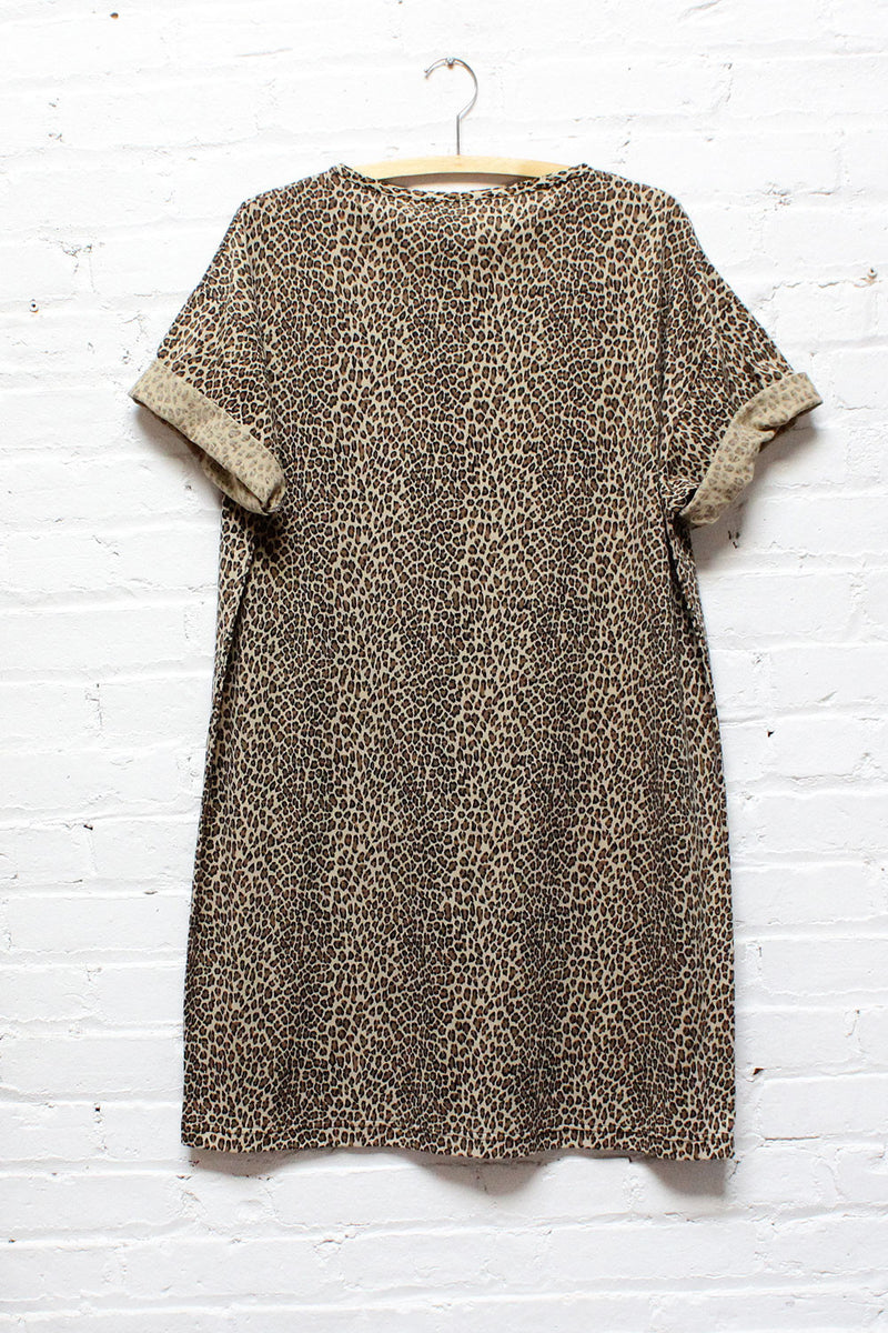 Leopard Tee Dress
