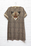Leopard Tee Dress