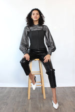 Charcoal Bustier Tank S/M