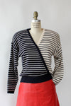 St. John Criss Cross Sweater M/L