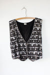 Ball Drop Beaded Vest