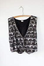 Ball Drop Beaded Vest