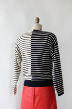 St. John Criss Cross Sweater M/L