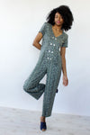 Batik Print Jumpsuit S/M
