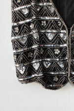 Ball Drop Beaded Vest