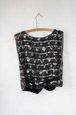 Ball Drop Beaded Vest