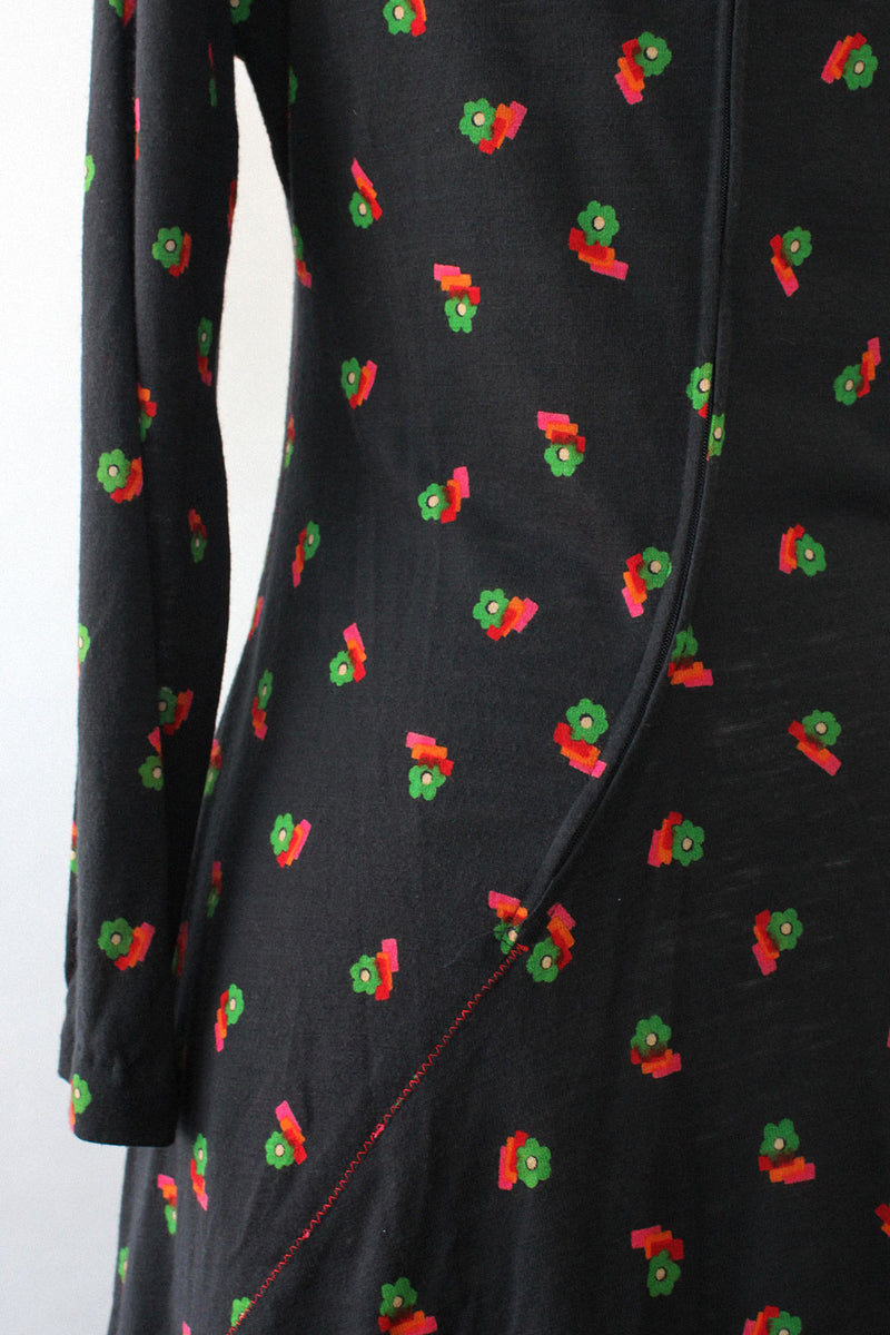 Flowerbox 70s Knit Dress M