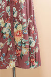 Mauve Rose Cotton Dress M
