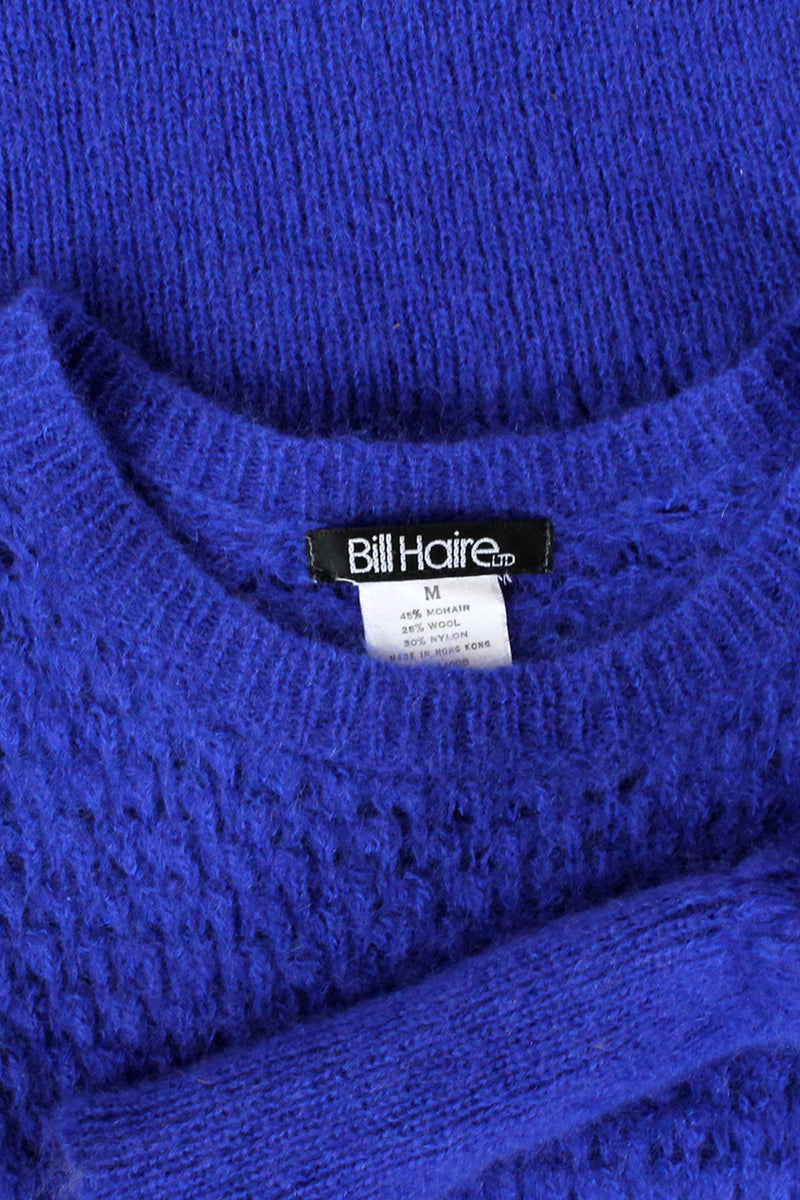 Ultramarine Tuck Stitch Sweater XS-M