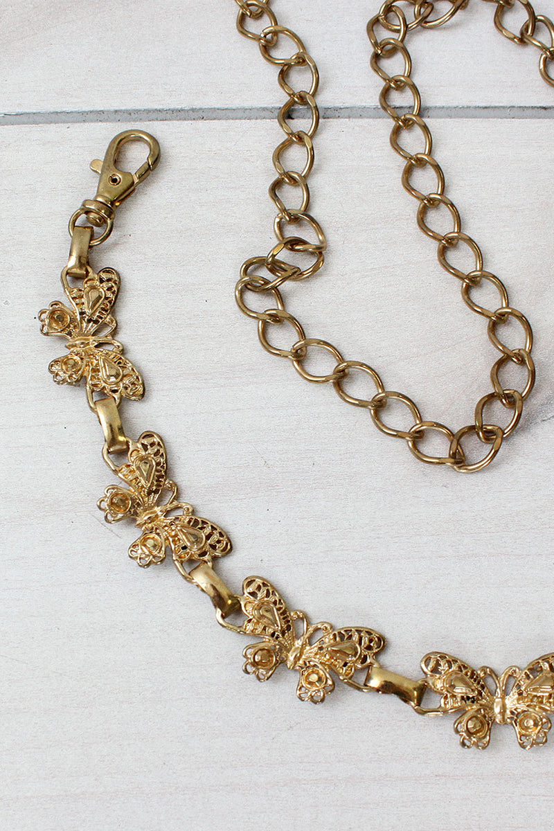 Butterfly Chain Belt
