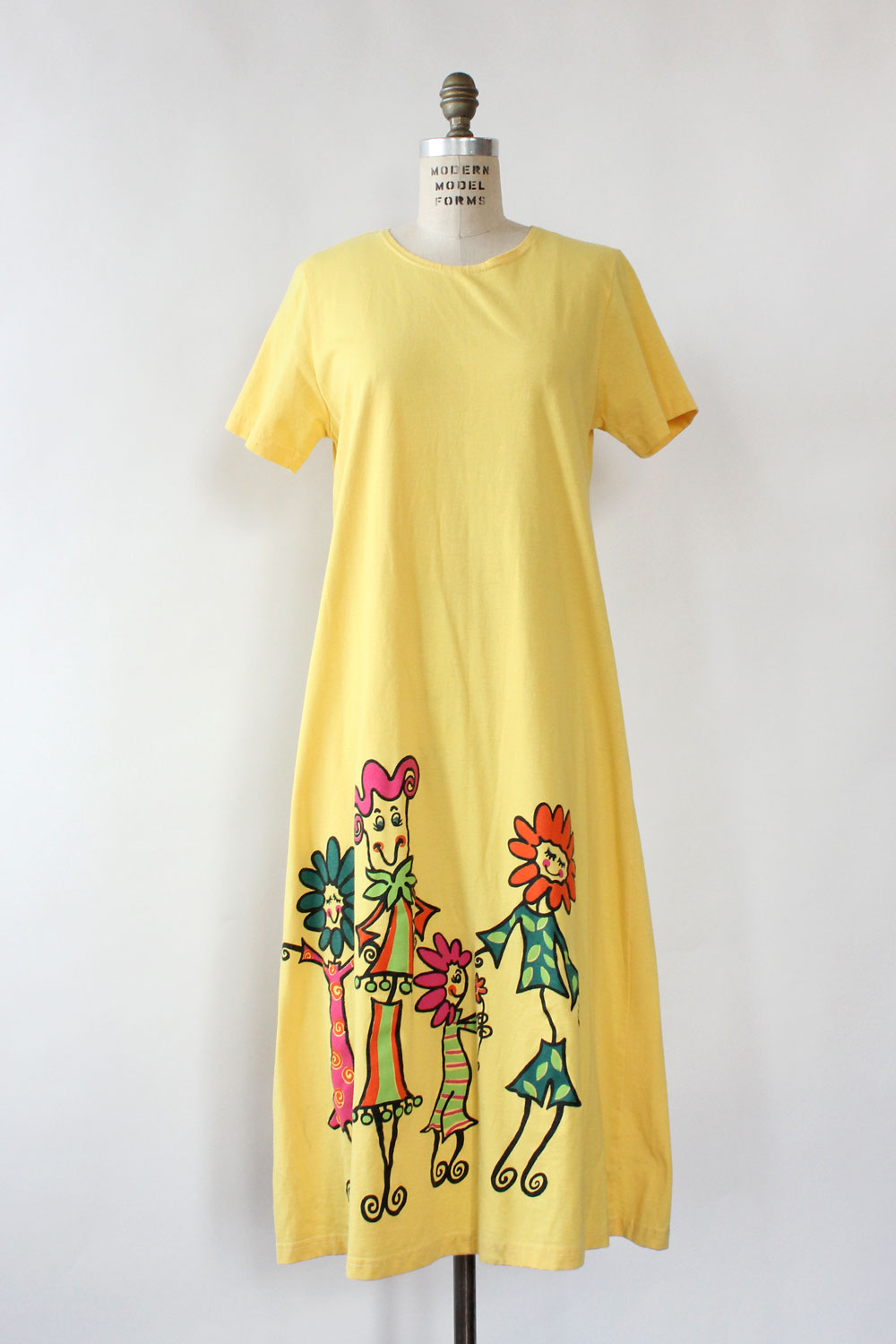 Flower Fam T-shirt Dress S/M