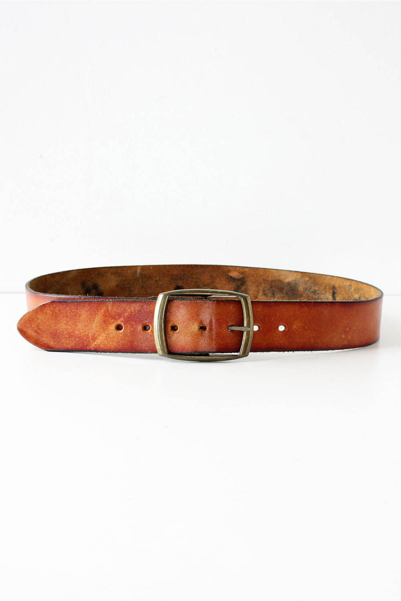 Scenic Tooled Leather Belt