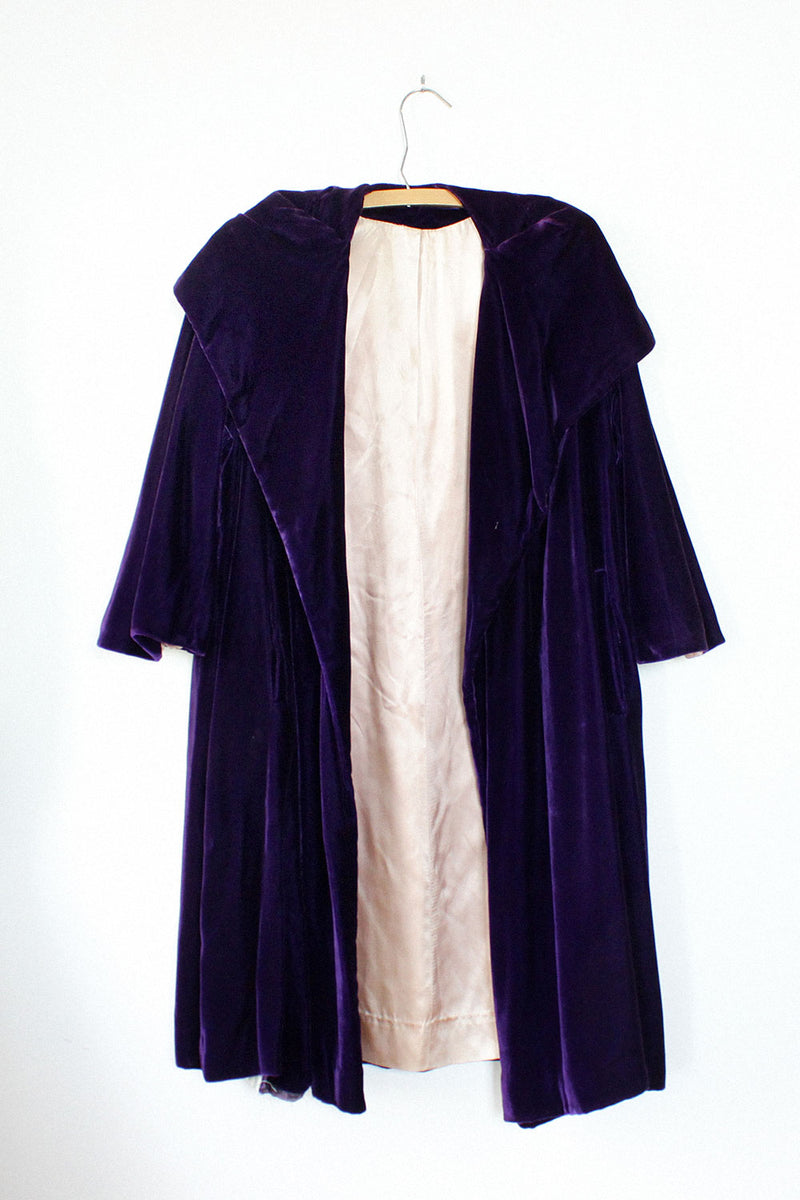 Purple Velvet Cloak S/M