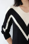 Pearly Chevron Sweaterdress S/M