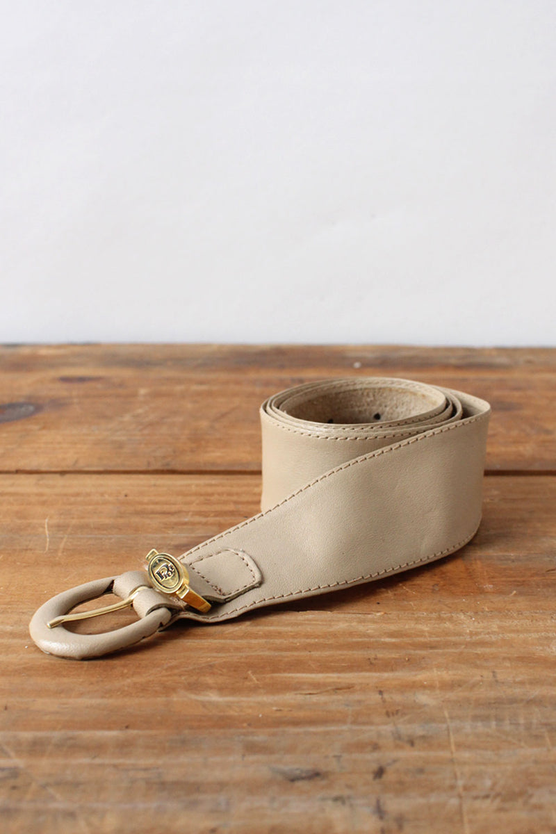 Dior Nude Leather Cinch Belt
