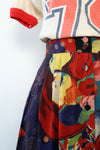 Painterly Midi Skirt S