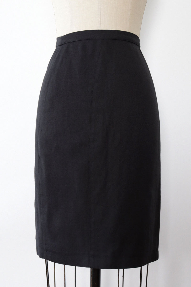 Thierry Mugler Curved Seam Pencil Skirt S/M