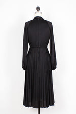 Accordion Pleat Party Dress M