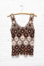 Cafe Crochet Tank S/M