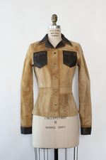 Reversible Fitted Leather Jacket XS/S