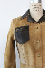 Reversible Fitted Leather Jacket XS/S